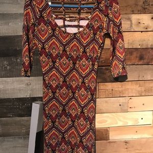 Cute form fitting dress Sz. Small